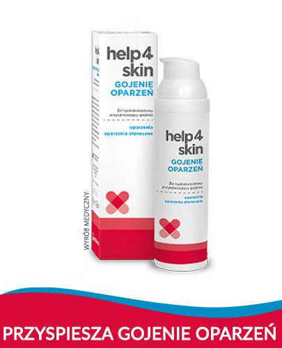HELP4SKIN GOJENIE OPARZEŃ Żel hydrokoloidowy przyspieszający gojenie, 75 g zdjęcie