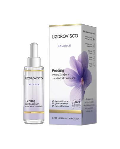 Uzdrovisco Balance Peeling normalizujący na niedoskonałości, 30 ml zdjęcie
