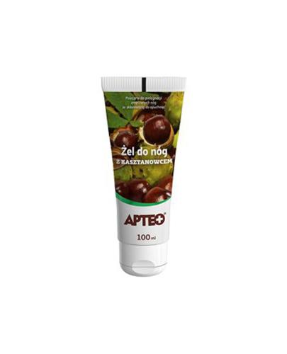 Apteo żel do nóg z kasztanowcem 100 ml zdjęcie