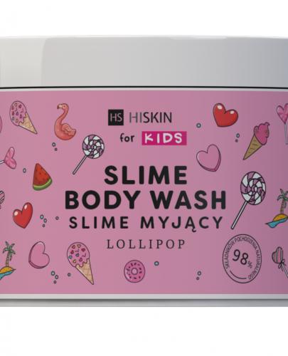 Hiskin Kids Slime dla dzieci do kąpieli różowy, 150 ml zdjęcie
