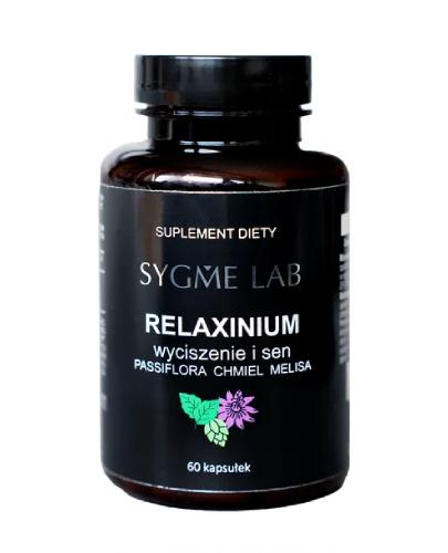 Relaxinium wyciszenie i sen, passiflora, chmiel, melisa kapsułki, 60 sztuk  zdjęcie