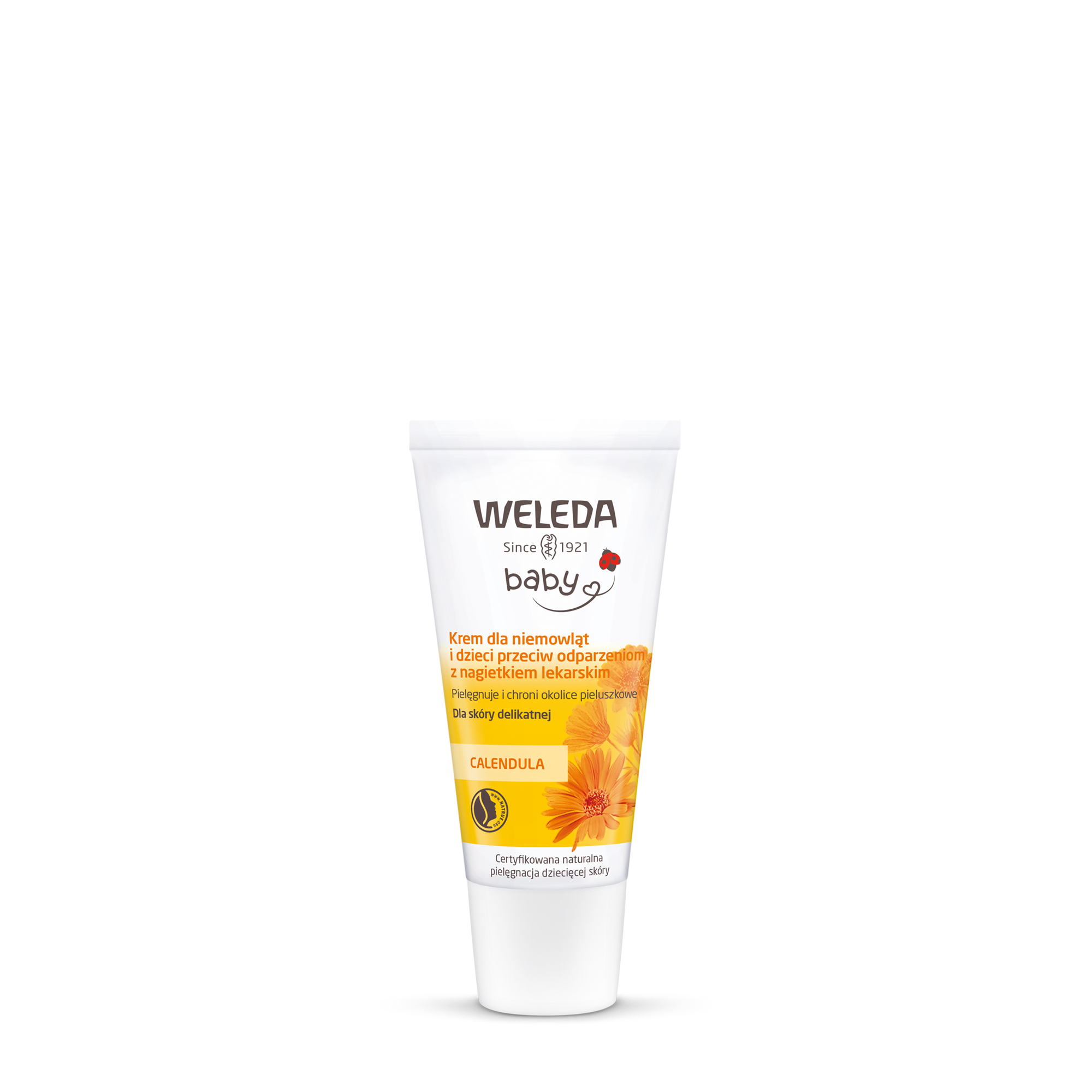 Weleda Baby Calendula krem przeciw odparzeniom z nagietkiem lekarskim 30 ml zdjęcie