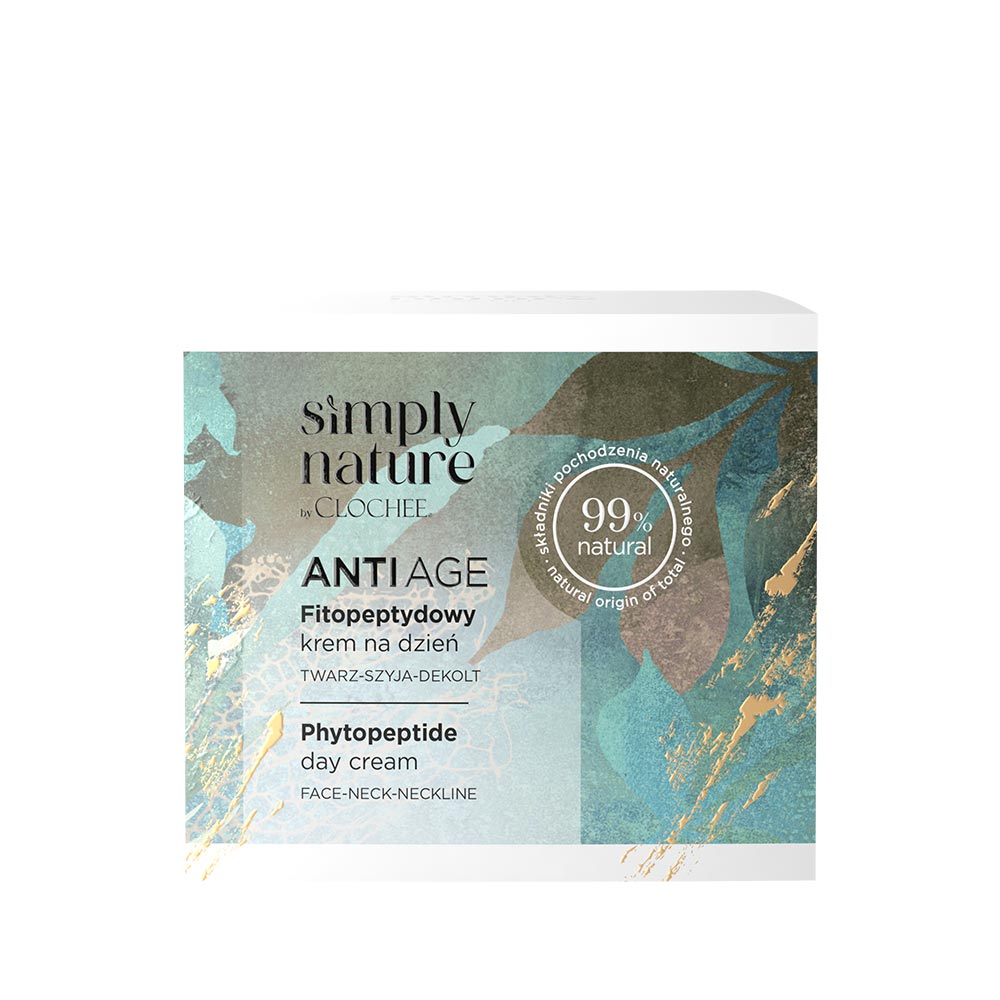 Clochee Simply Nature Fitopeptydowy krem na dzień, 50 ml