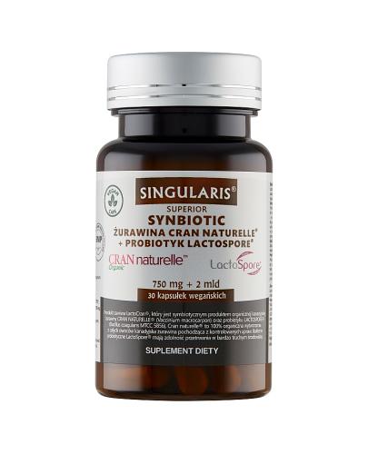 SINGULARIS SUPERIOR SYNBIOTIC ŻURAWINA + PROBIOTYK - 30 kaps. zdjęcie