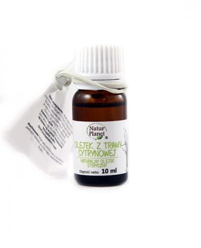 NATUR PLANET Olejek z trawy cytrynowej - 10 ml zdjęcie