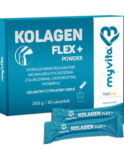 MyVita Kolagen Flex, proszek, saszetki, 30 sztuk zdjęcie