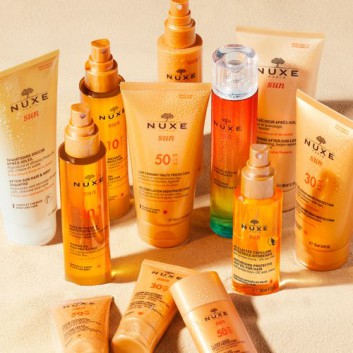 Nuxe Sun mleczko do opalania do twarzy i ciała 50 SPF wysoka ochrona 150 ml