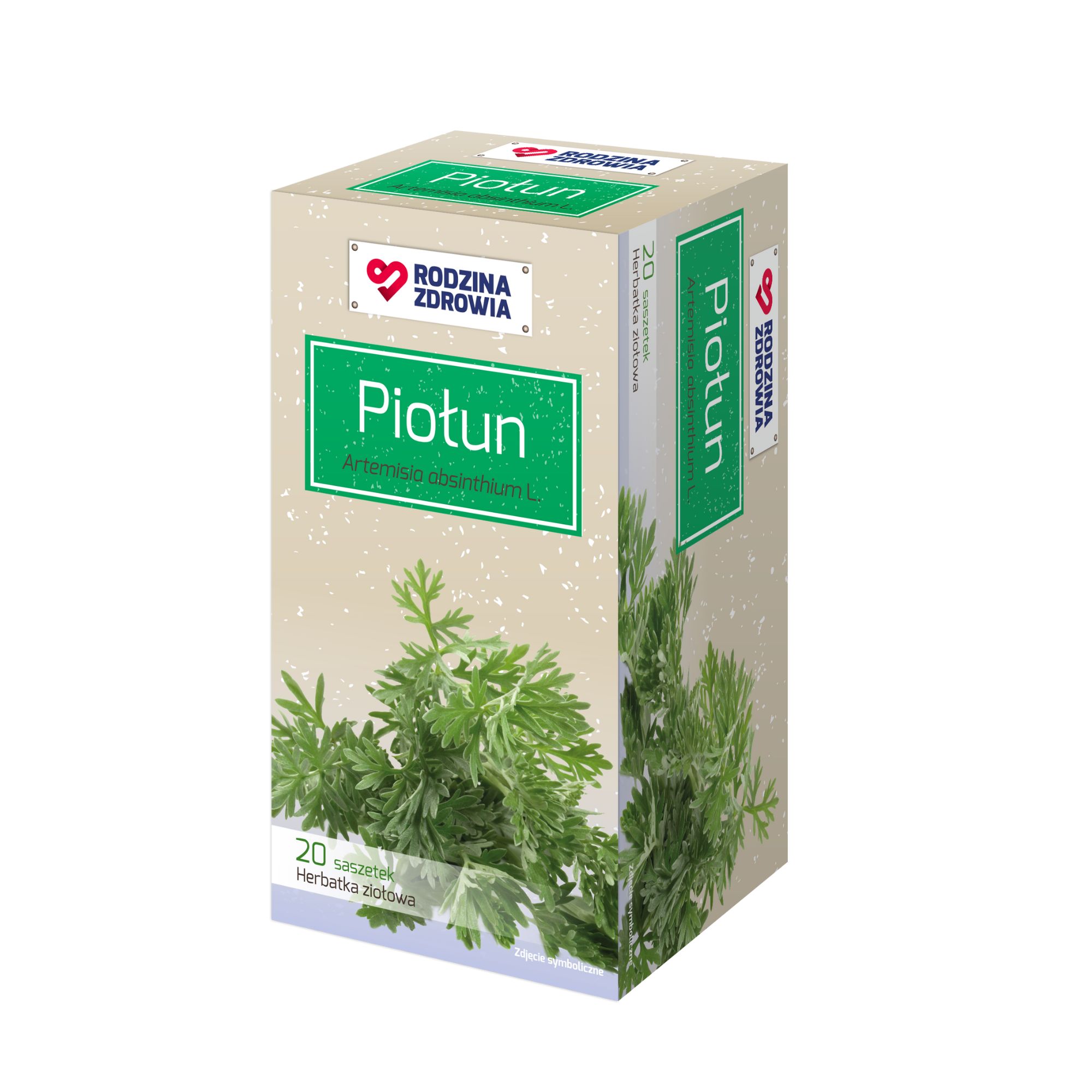 Rodzina Zdrowia, Piołun Herbatka ziołowa, 20 saszetek po 1 g zdjęcie