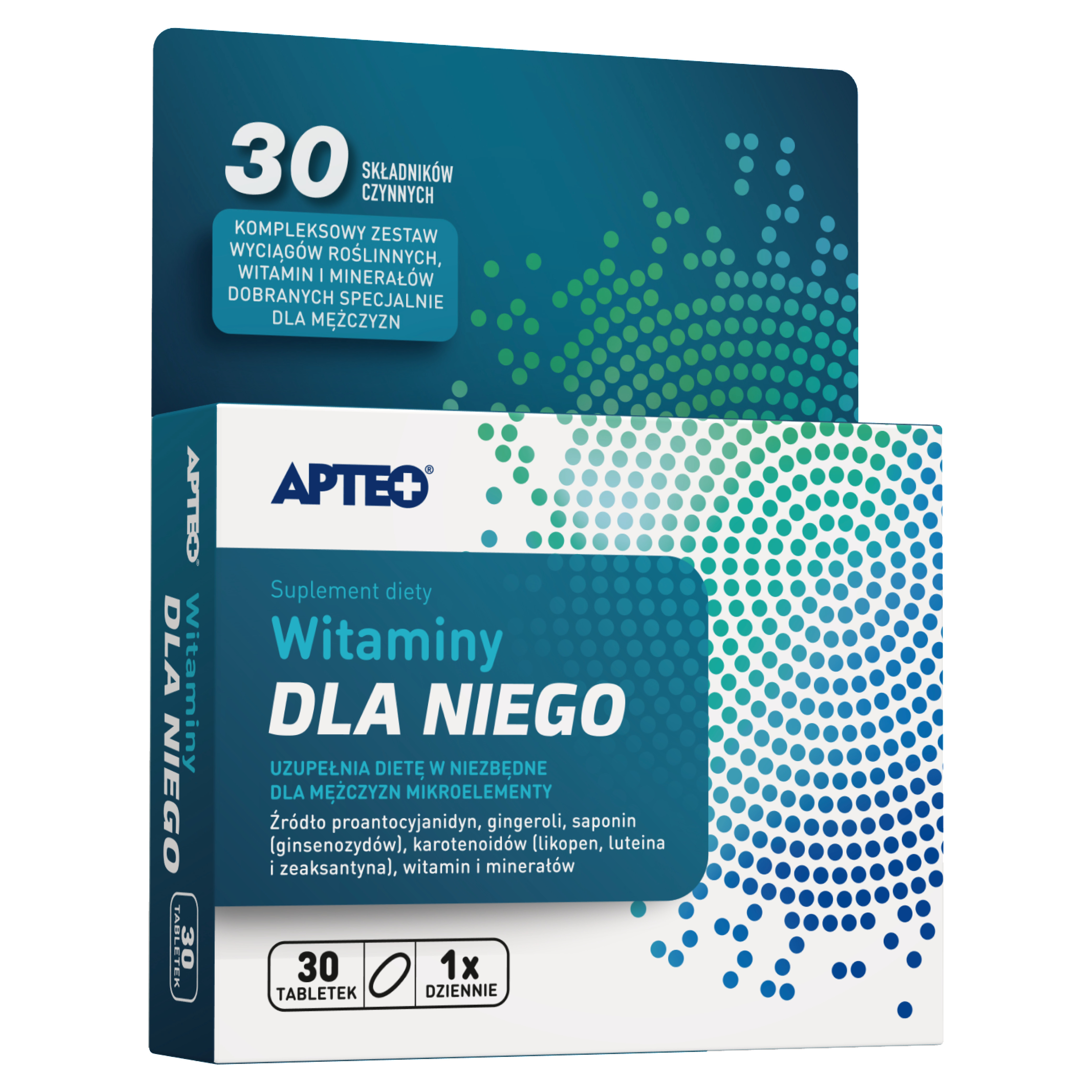 Apteo witaminy dla Niego 30 tabletek zdjęcie