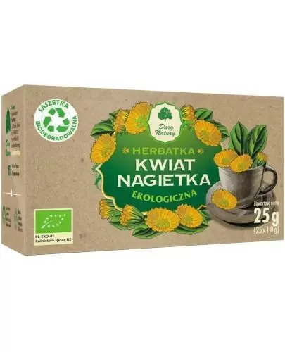 Dary Natury herbatka Kwiat nagietka 25 saszetek zdjęcie