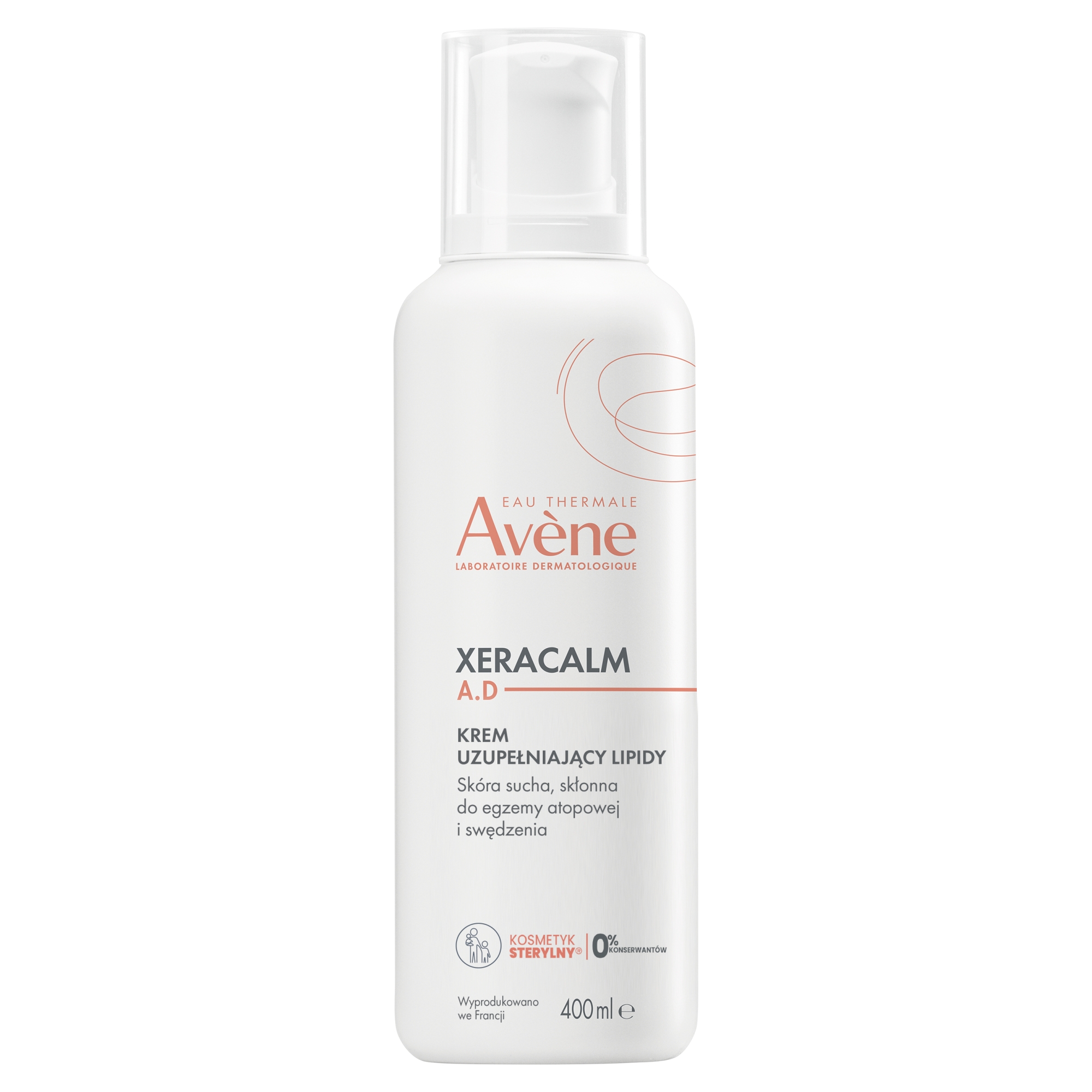 Avene XeraCalm AD krem uzupełniający lipidy 400 ml
