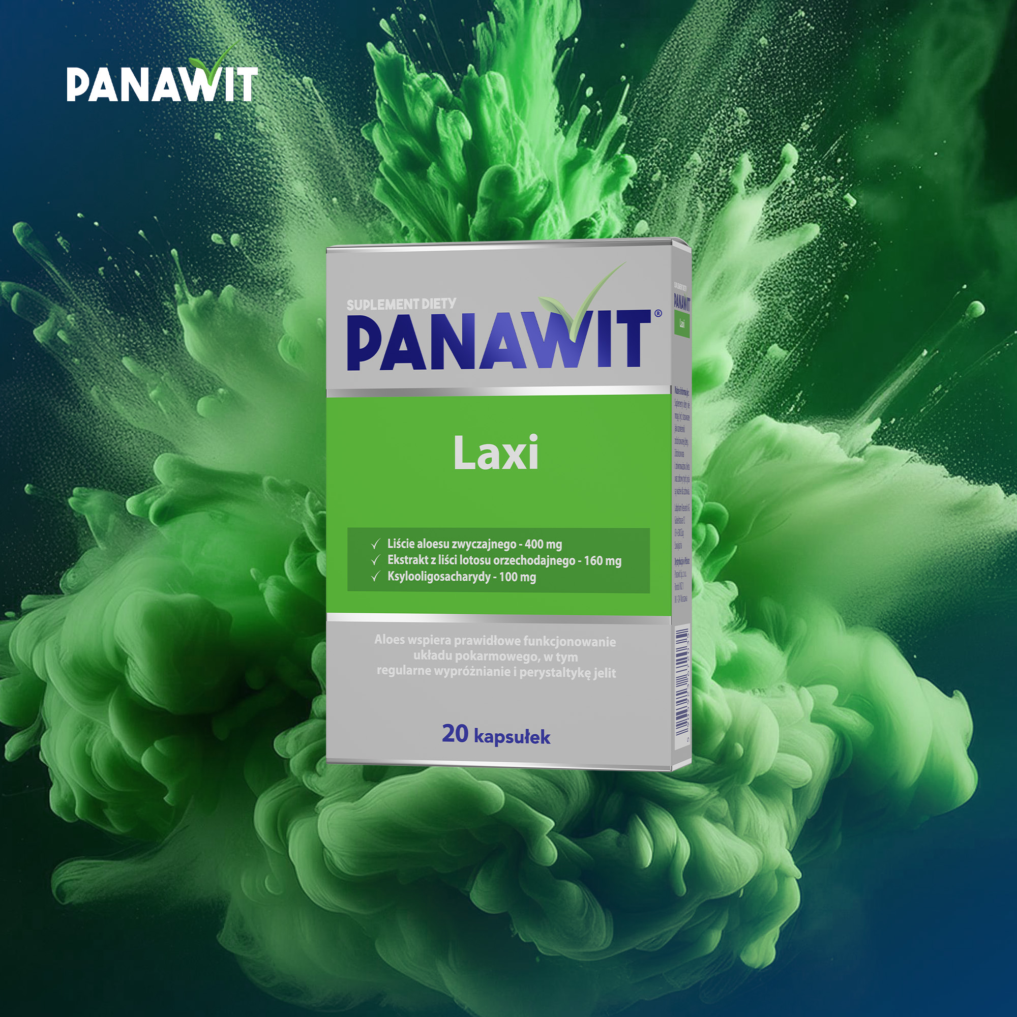 Panawit, Laxi, kapsułki, 20 sztuk