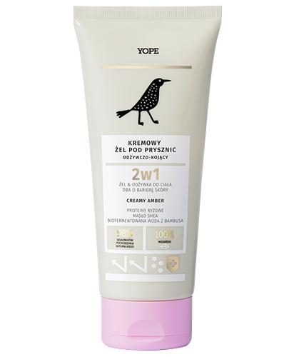 YOPE Creamy Amber Kremowy żel pod prysznic, odżywczo-kojący, 200 ml zdjęcie