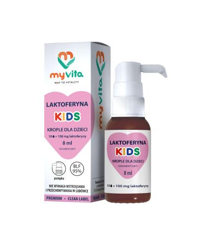 MyVita Laktoferyna KIDS krople, 8 ml zdjęcie