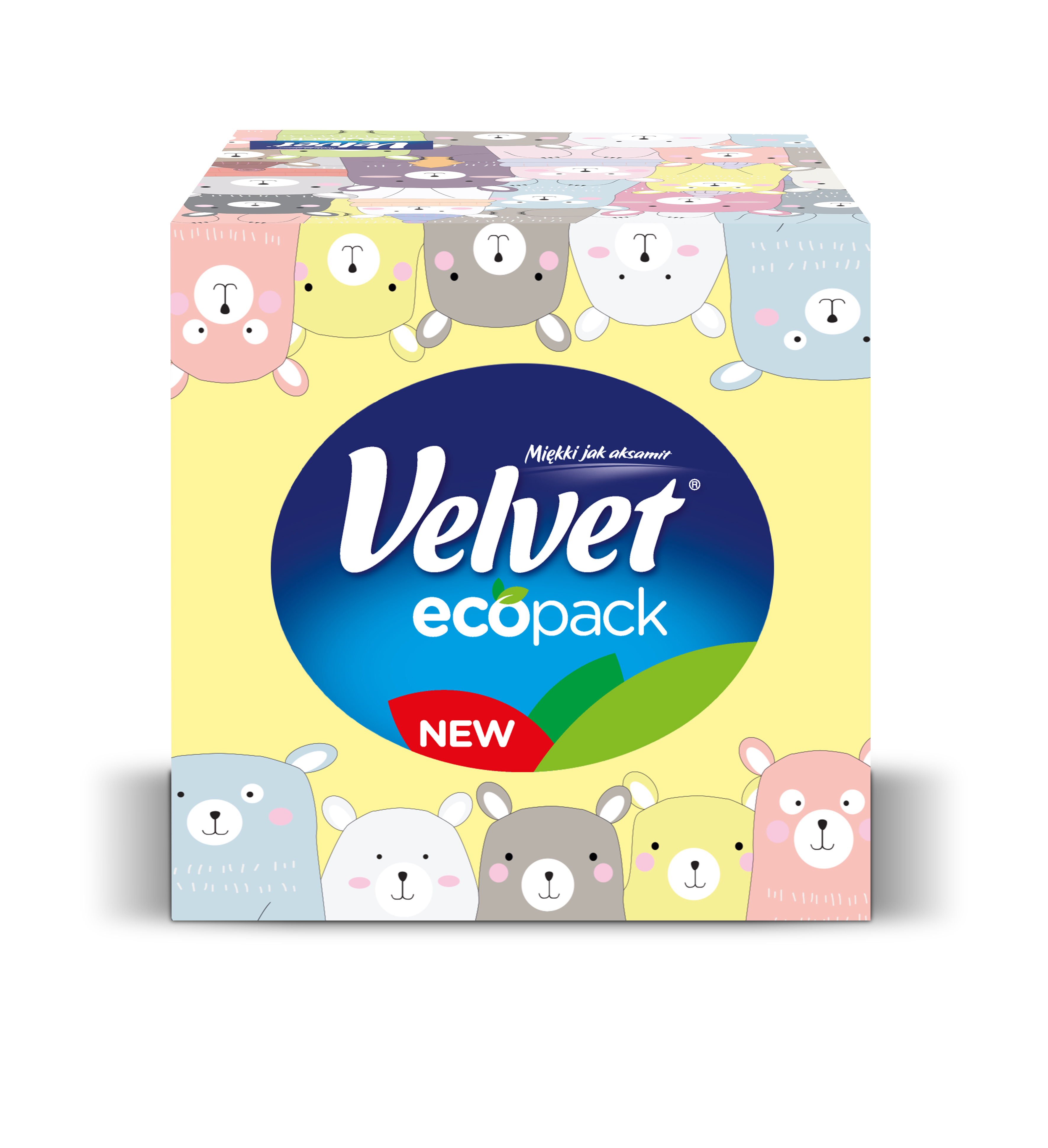 Velvet, Chusteczki uniwersalne, 60 sztuk zdjęcie
