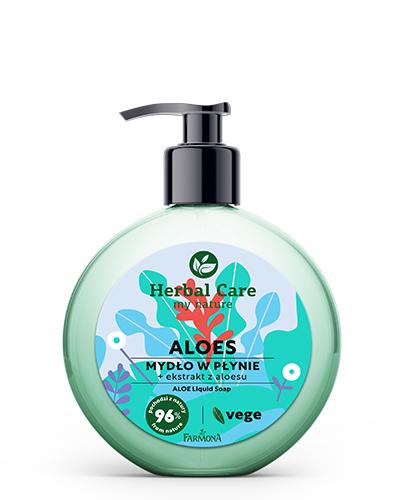 FARMONA HERBAL CARE ALOES Mydło w płynie, 400 ml zdjęcie