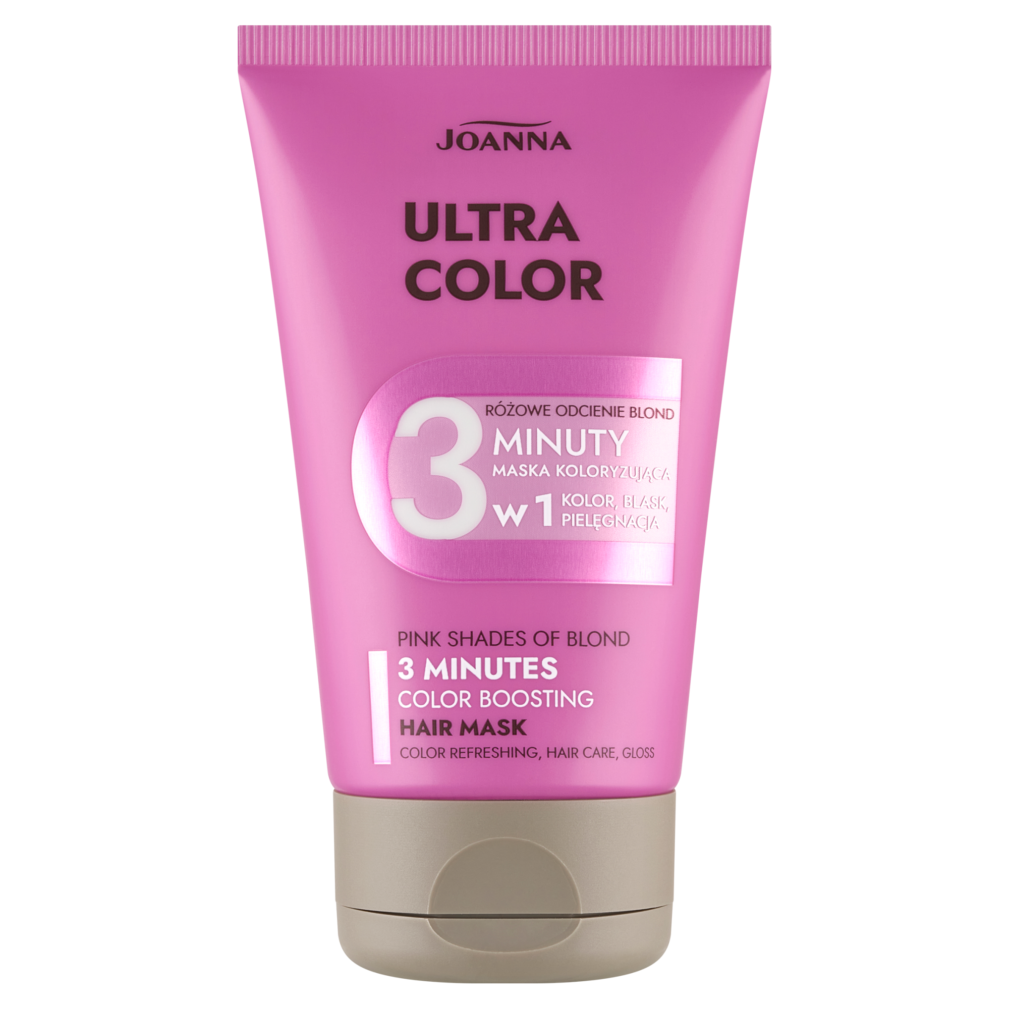 Joanna Ultra Color 3 min Maska różowe odcienie Blond, 100 g zdjęcie