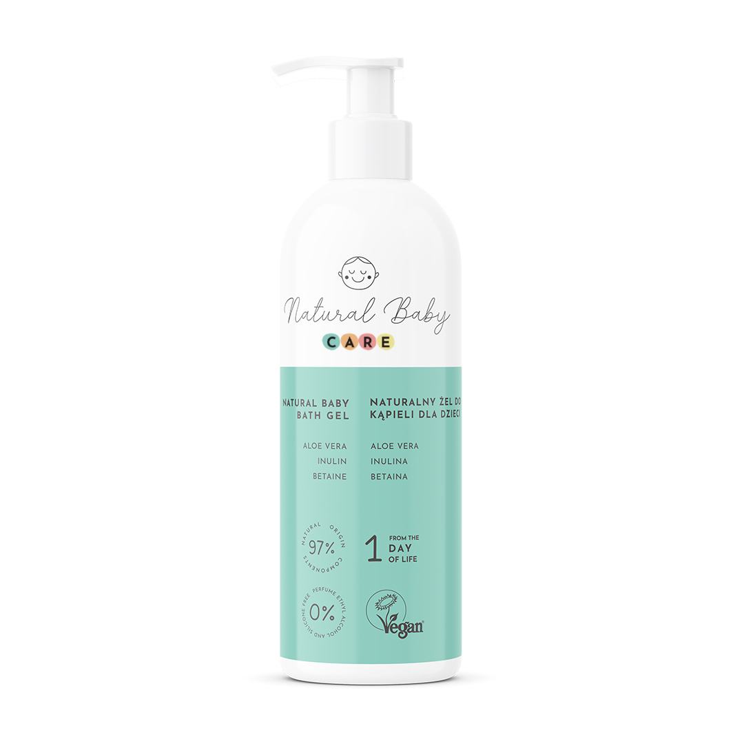 Natural Baby Care Naturalny żel do kąpieli dla dzieci bez perfum od 1 dnia życia, 200 ml zdjęcie