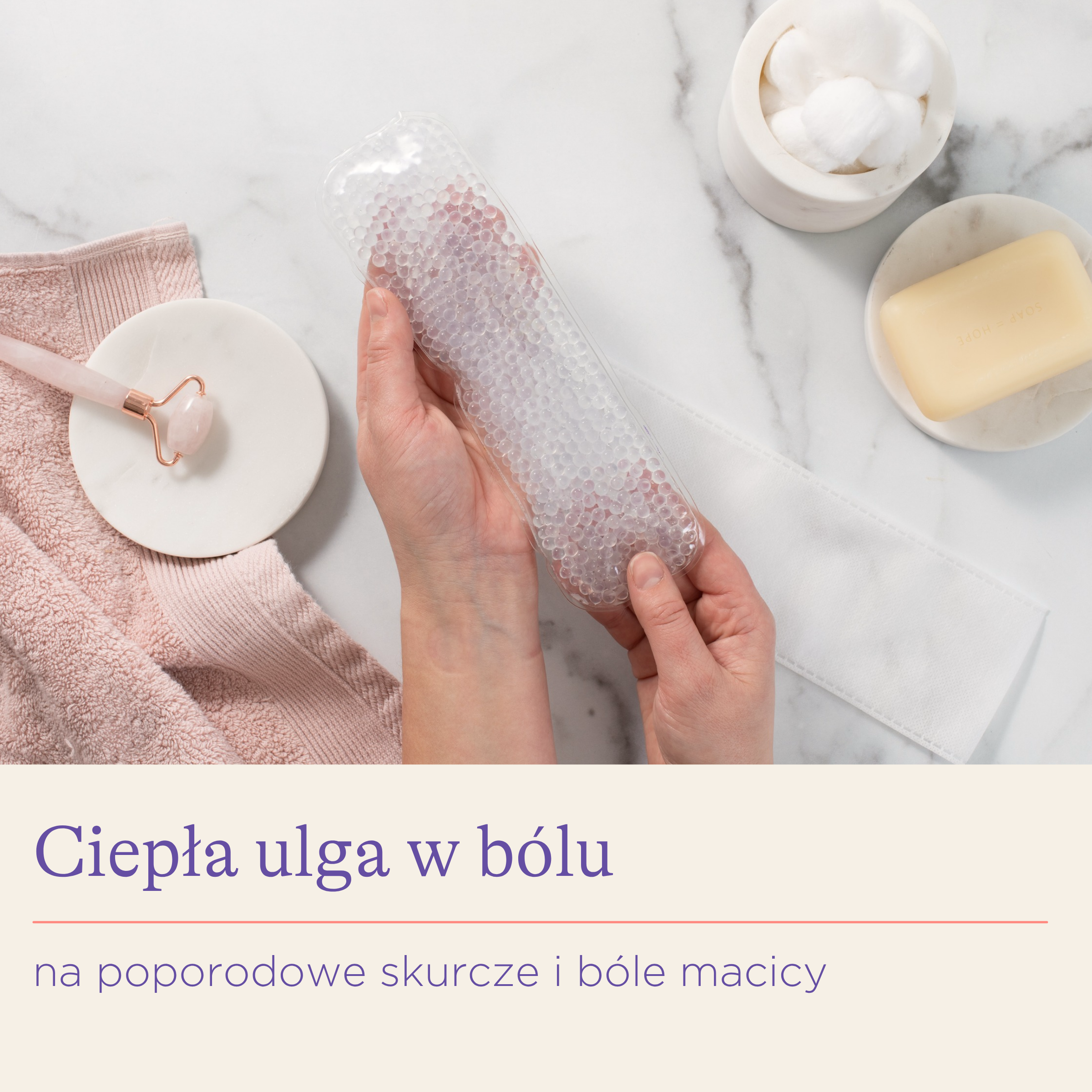 Lansinoh Therapearl, wkładka żelowa poporodowa, wielorazowa, 1 sztuka