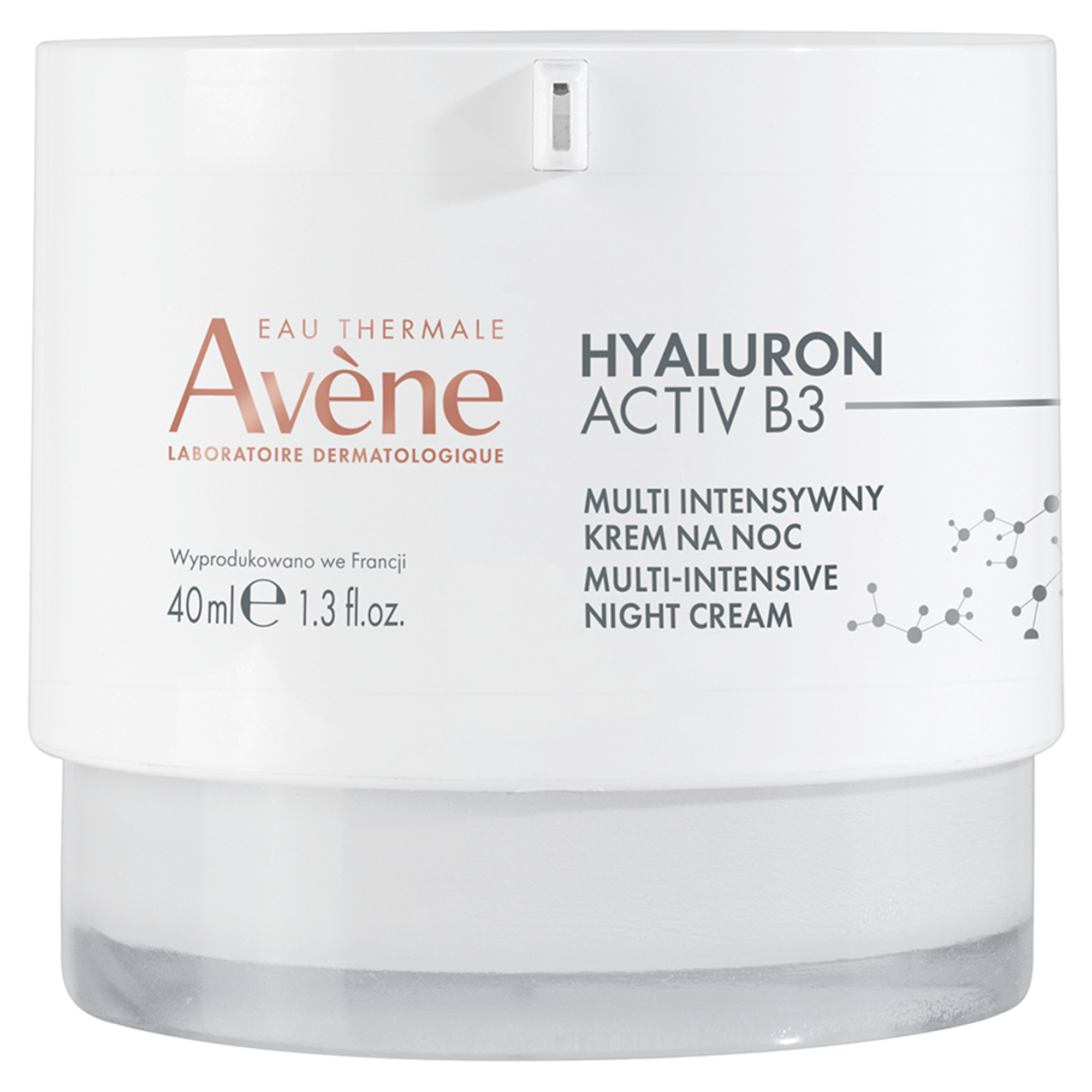 Avene Hyaluron Activ B3 Krem regenerujący na noc, 40 ml zdjęcie