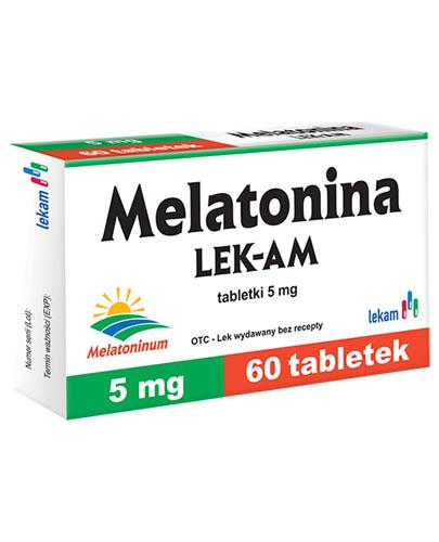 Melatonina LEK-AM 5 mg, tabletki, 60 sztuk zdjęcie