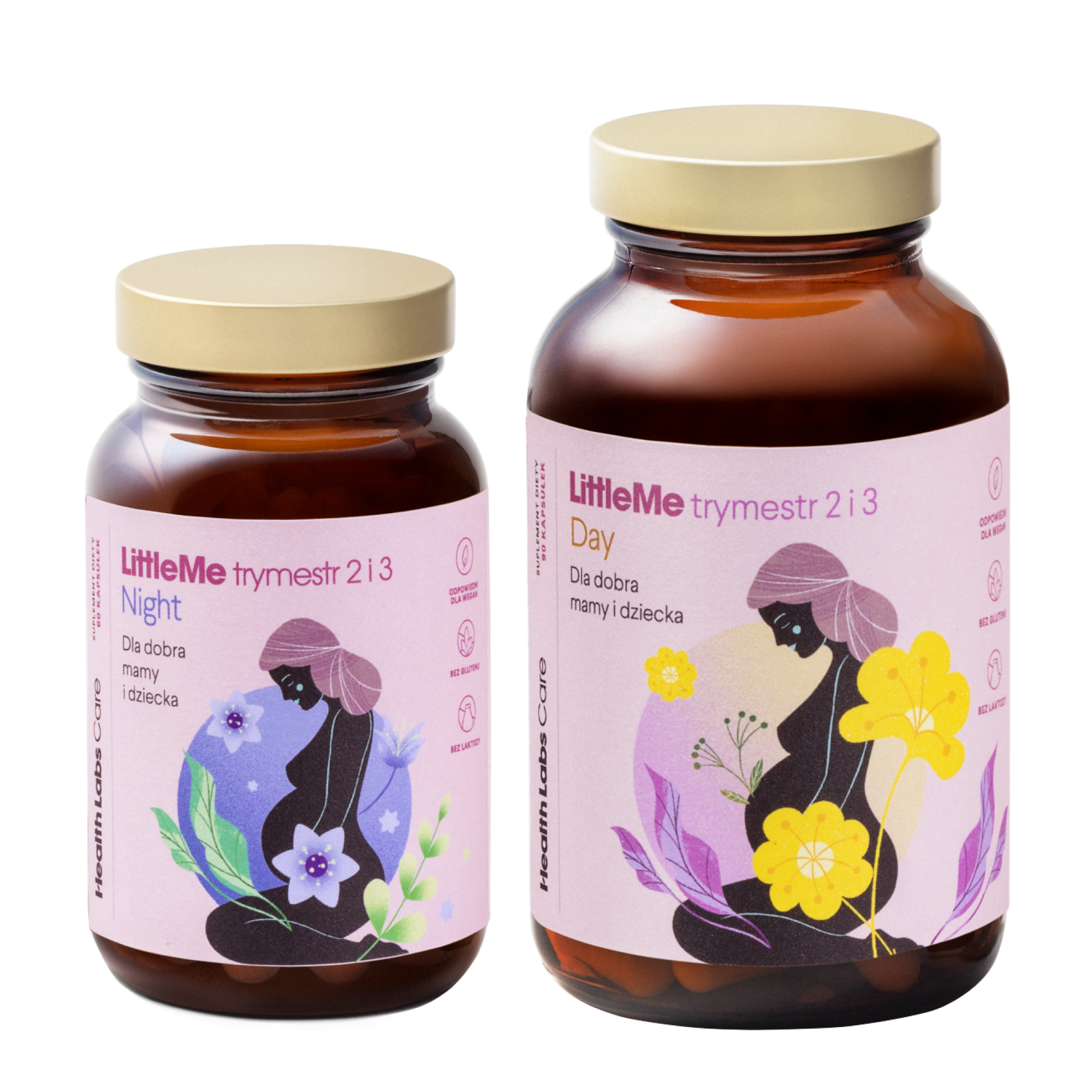 Health Labs Care, LittleMe, trymestr 2 i 3, kapsułki, 150 sztuk zdjęcie