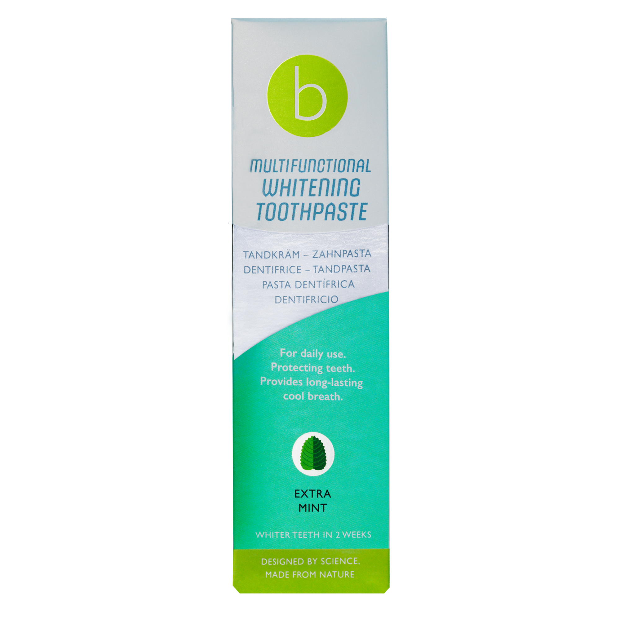 Beconfident® Wielofunkcyjna wybielająca pasta do zębów o mocnym smaku mięty, 75 ml zdjęcie