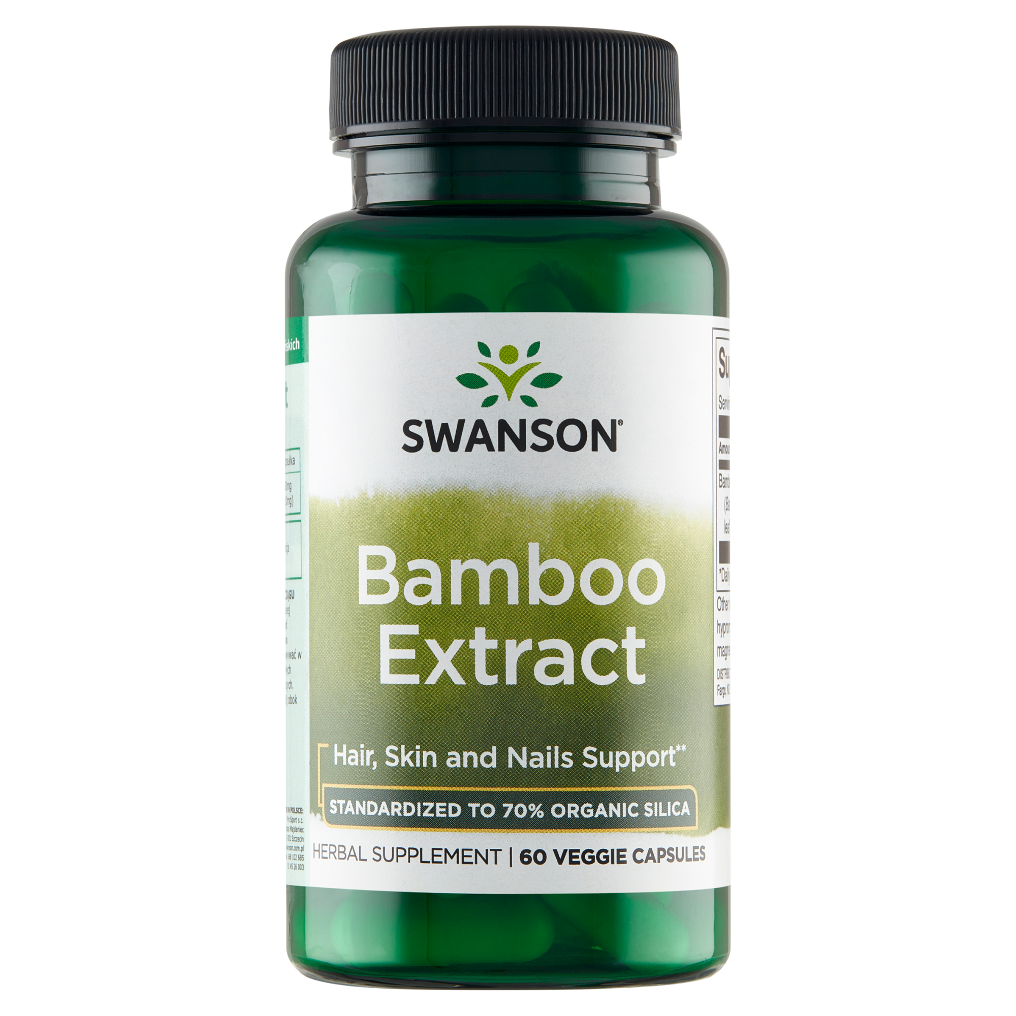 SWANSON Bambus ekstrakt standaryzowany 300 mg - 60 kaps. zdjęcie