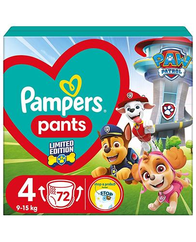 Pampers Pants 4 Psi Patrol Pieluchomajtki 9-15 kg, 72 sztuki zdjęcie