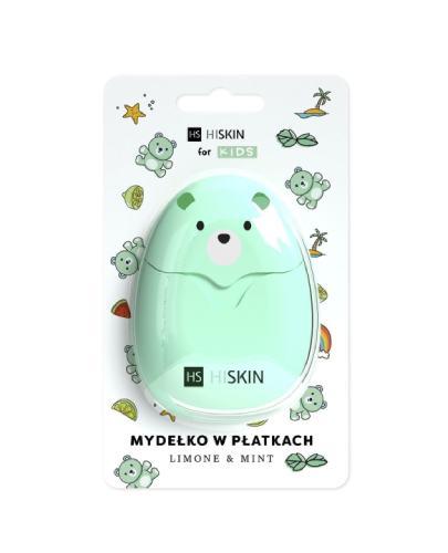 Hiskin for kids mydełko w płatkach Limone i Mint, 1 sztuka zdjęcie