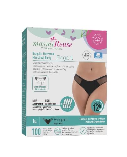 Masmi Reuse Majtki menstruacyjne Elegant rozmiar XL, 1 sztuka zdjęcie