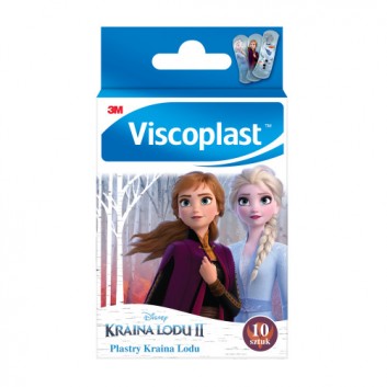 Viscoplast Kraina Lodu zestaw plastrów 10 sztuk