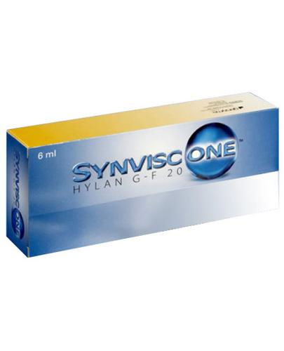 Synvisc One Hylan G-F 20 - 6 ml - cena, opinie, właściwości zdjęcie