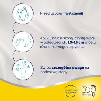 SCHOLL Dezodorant do stóp 3w1, ochrona przeciwgrzybicza, 150 ml