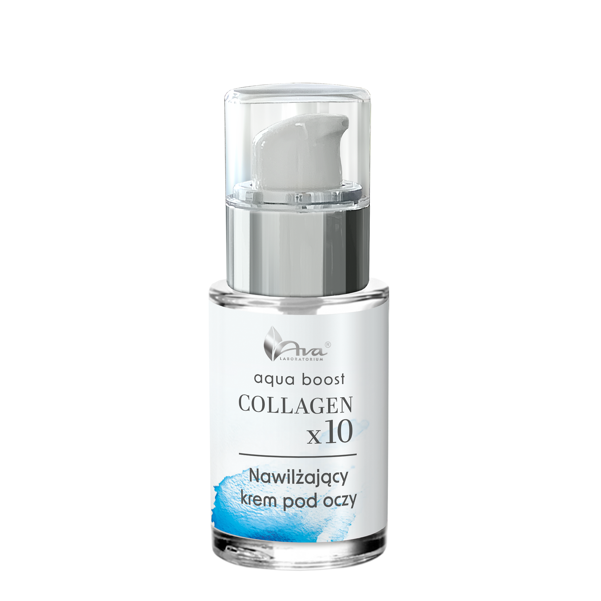 AVA Aqua Boost Collagenx10 Nawilżający krem pod oczy, 15 ml