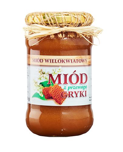 Bartpol Miód wielokwiatowy z przewagą gryki, 500 g  zdjęcie