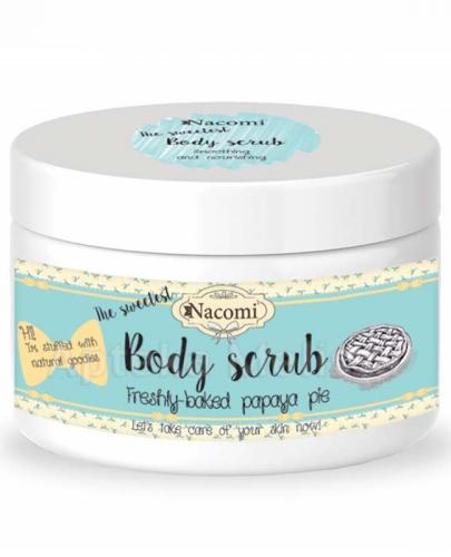NACOMI Peeling do ciała świeże ciasto z papają - 200 g zdjęcie