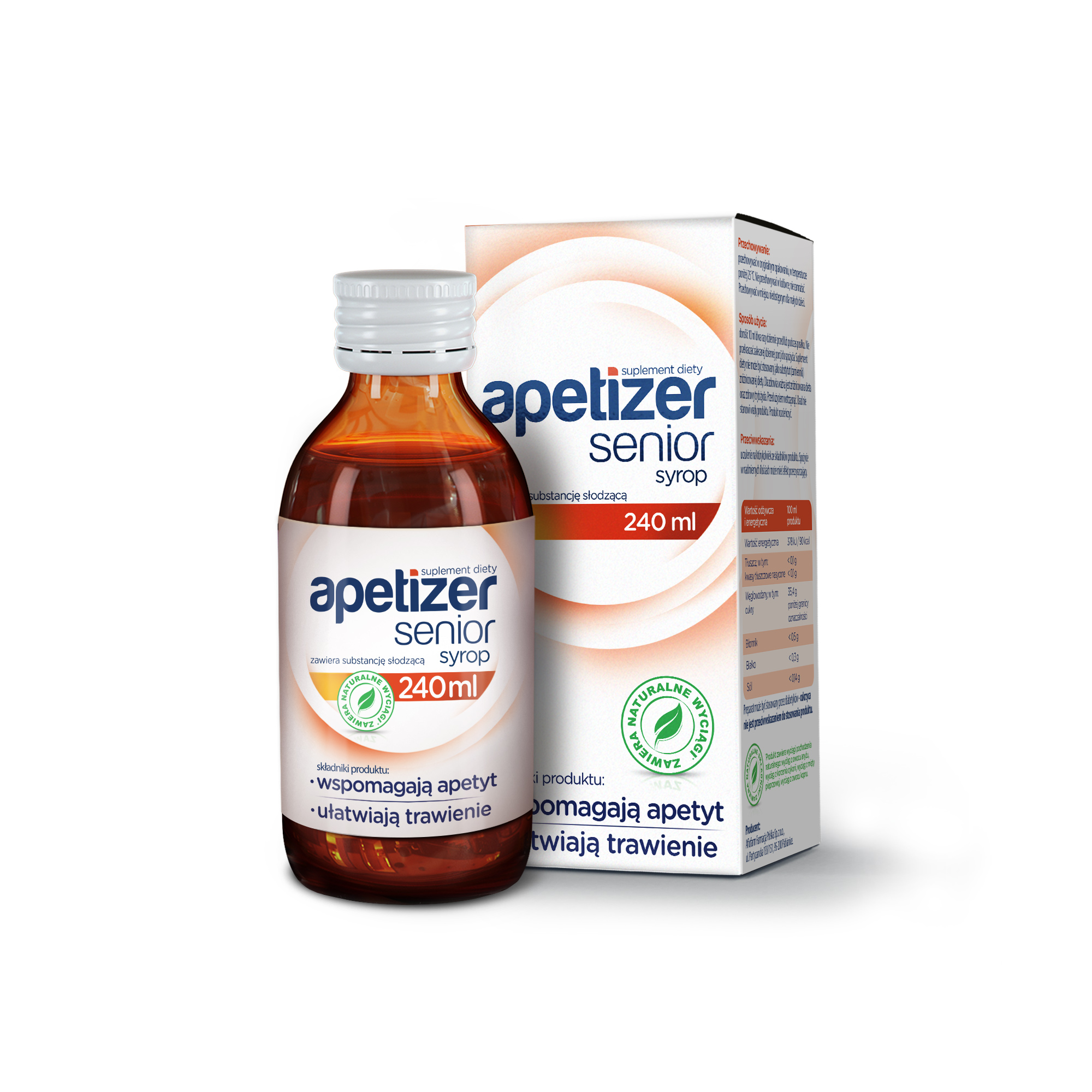 Apetizer Senior, syrop, 240 ml