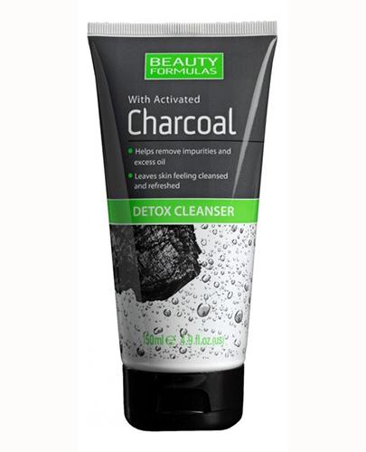 BEAUTY FORMULAS CHARCOAL Żel do mycia twarzy z aktywnym węglem - 150 ml zdjęcie