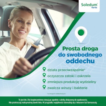 Soledum forte, 200 mg, kapsułki dojelitowe miękkie, 20 szt.