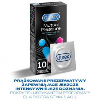 Durex Mutual Pleasure prezerwatywy 10 sztuk