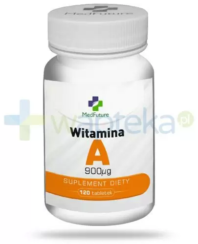 MedFuture witamina A 900mcg 120 tabletek zdjęcie