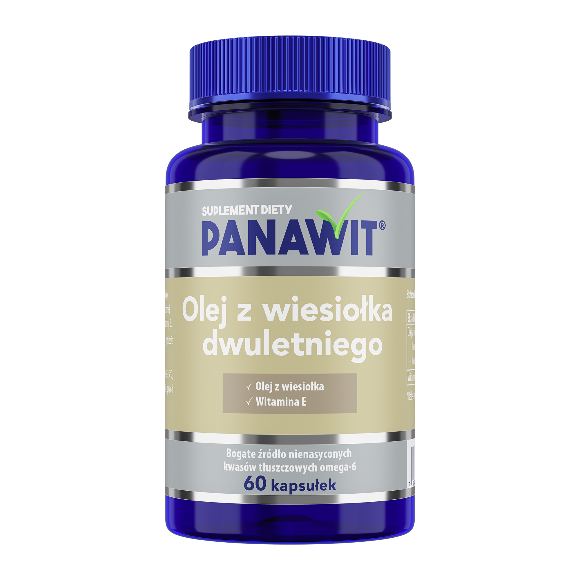 Panawit Olej z wiesiołka dwuletniego, kapsułki, 60 sztuk zdjęcie