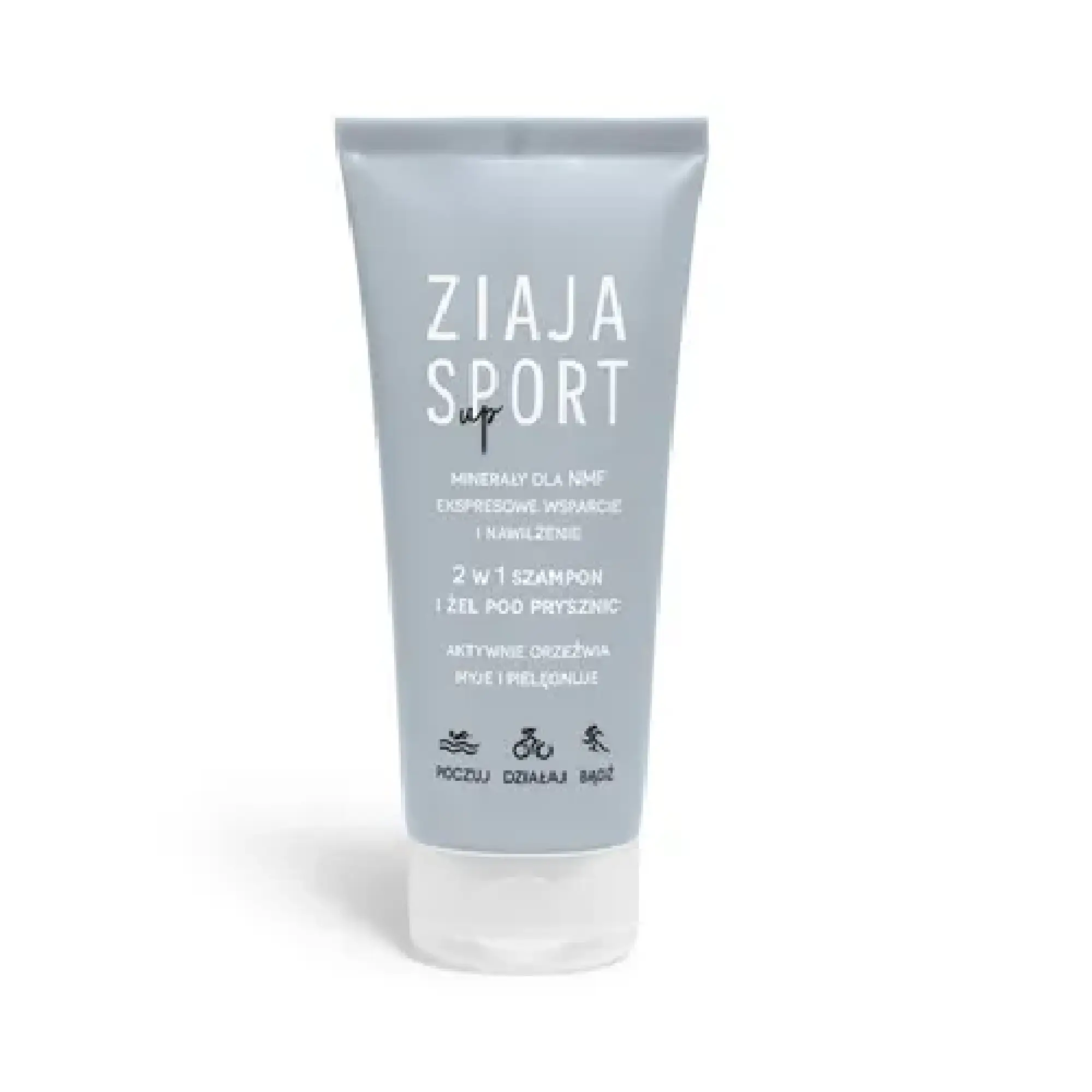 Ziaja Sport 2w1, szampon i żel pod prysznic, 200 ml zdjęcie