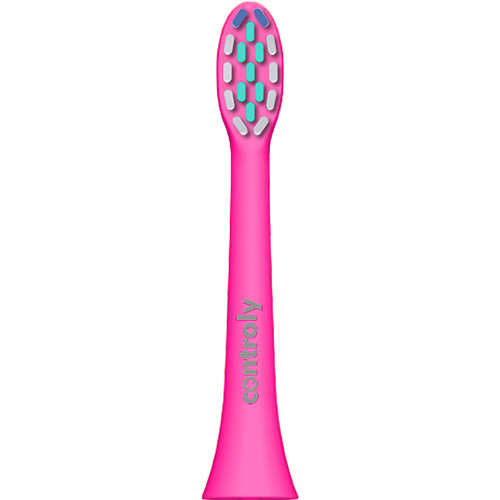 Hydrex Controly, końcówki miękkie różowe do szczoteczki sonicznej Supersonic Daily II, 2x1 sztuka