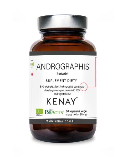 Kenay, Andrographis ParActin, kapsułki, 60 sztuk zdjęcie