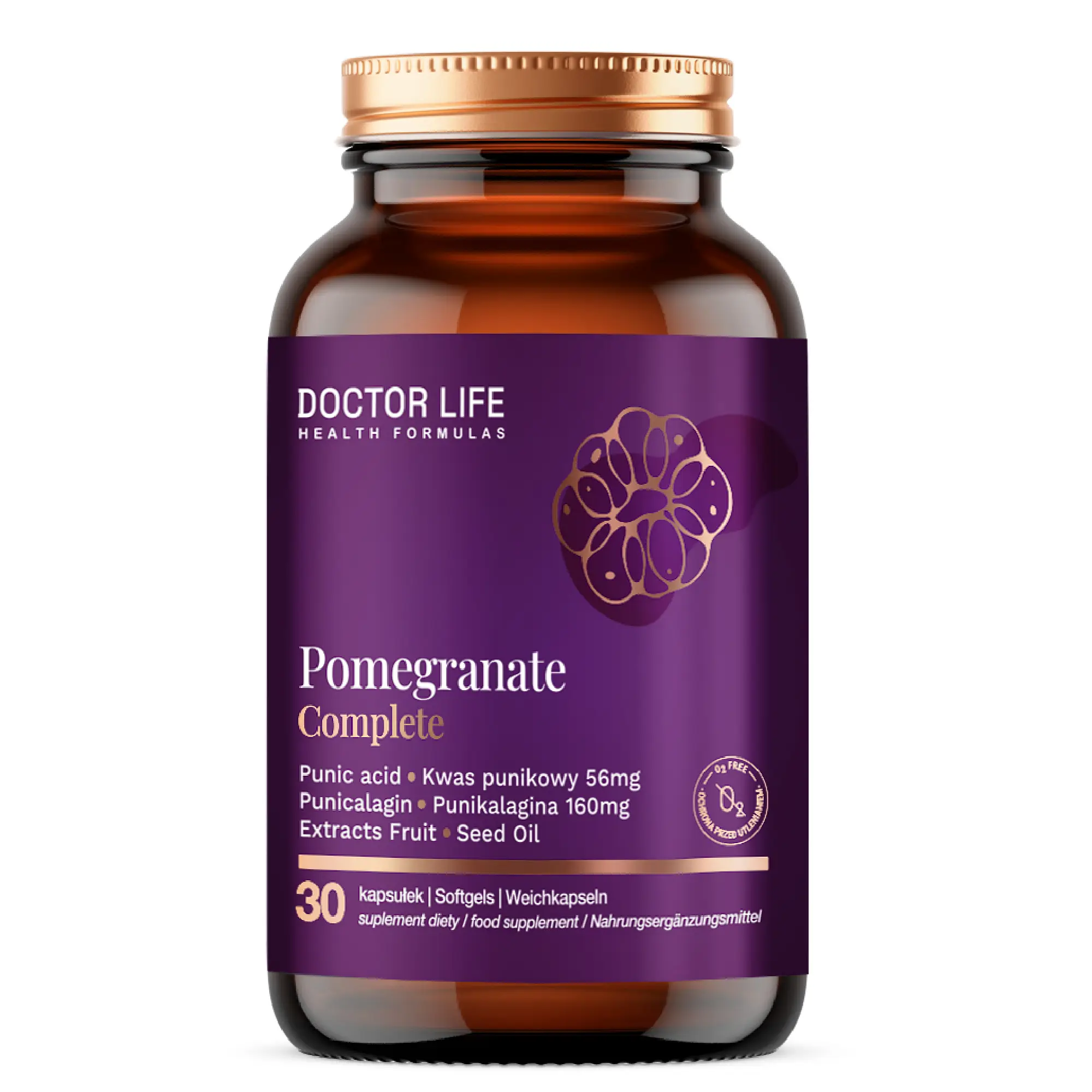 Doctor Life Pomegranate Complete, 30 kapsułek zdjęcie