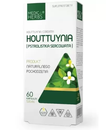 Medica Herbs Houttuynia 60 kapsułek zdjęcie
