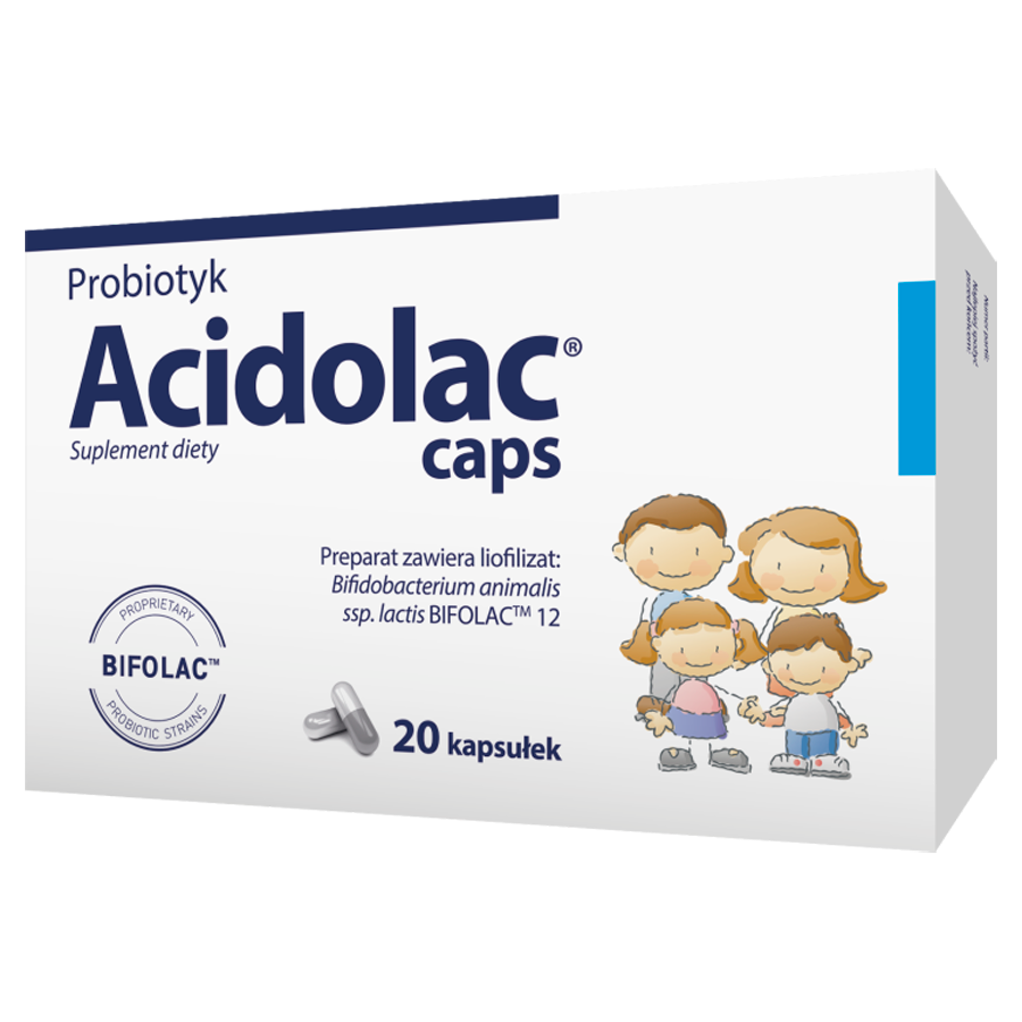 Acidolac caps 20 kapsułek zdjęcie