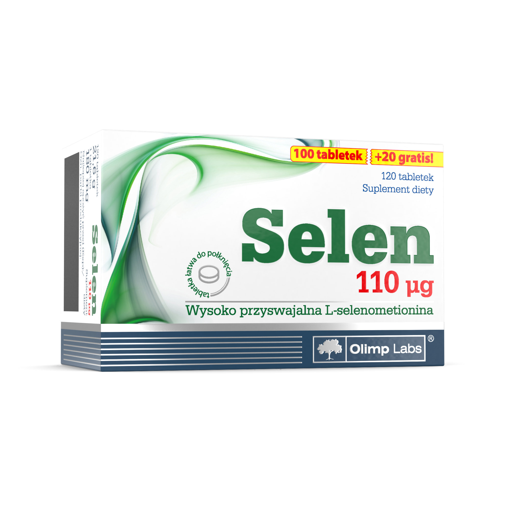 OLIMP, SELEN 110 µg, tabletki, 120 sztuk zdjęcie